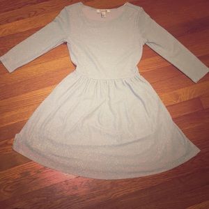 Baby Blue Sparkle Skater Dress