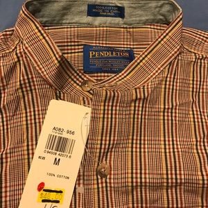 Pendleton medium size long sleeve button down