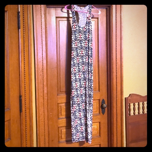 Multicolor maxi dress