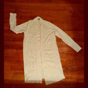 Lila P lightweight long sleeve duster