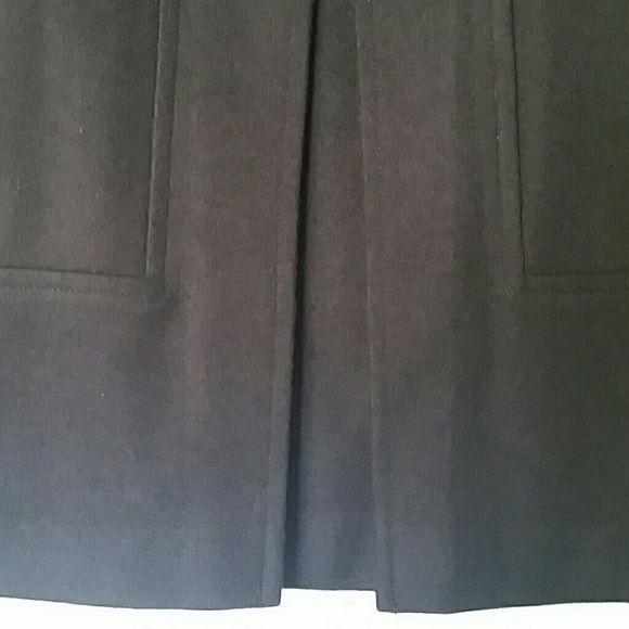 Zara Basic wool midi skirt