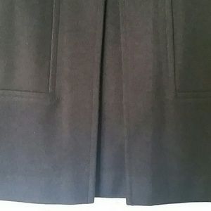 Zara Basic wool midi skirt
