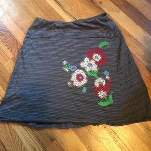 Adorable flower miniskirt