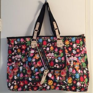 Bibenchi Travel Tote bag & cosmetic bag Japan RARE