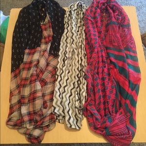 Bundle of 3 Infinity Scarves