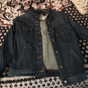 Jean jacket from Jcrew size small! Only worn once