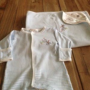 Magnolia NB jumper/blanket