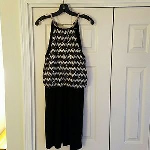R&M Richards Sequin Dress Sz 10