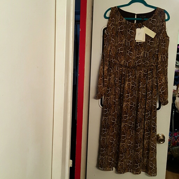 💕SALE ‼️MM COUTURE reptile print dress SZ M - Picture 1 of 4