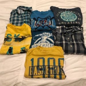 Gap kids boys size medium long sleeve shirts