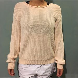 Forever 21 light pink sweater