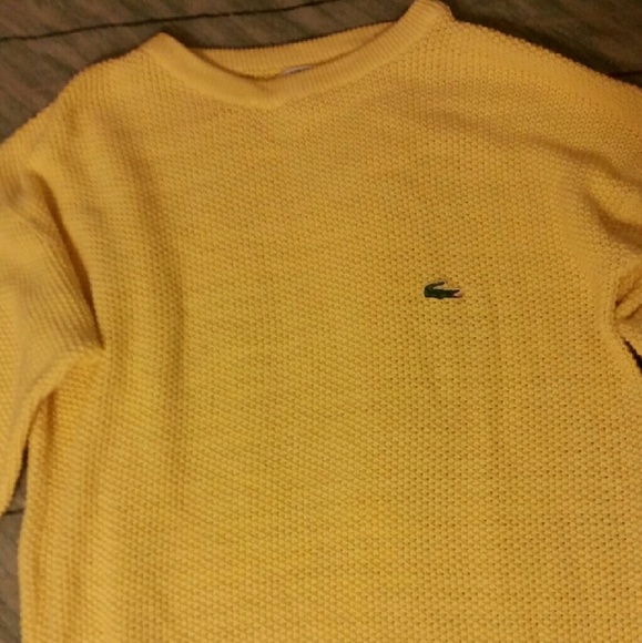 Vintage Lacoste x Izod knit longsleeve pullover