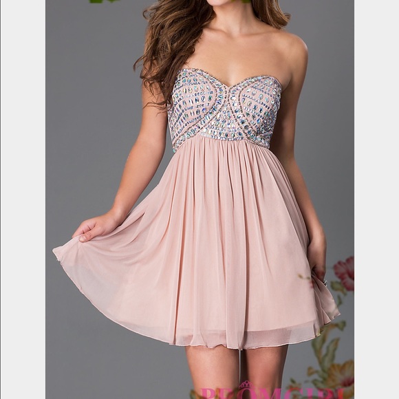 Sequin Hearts Dresses & Skirts - HOST PICK!💕NWT Stunning Strapless Dress W Sequins