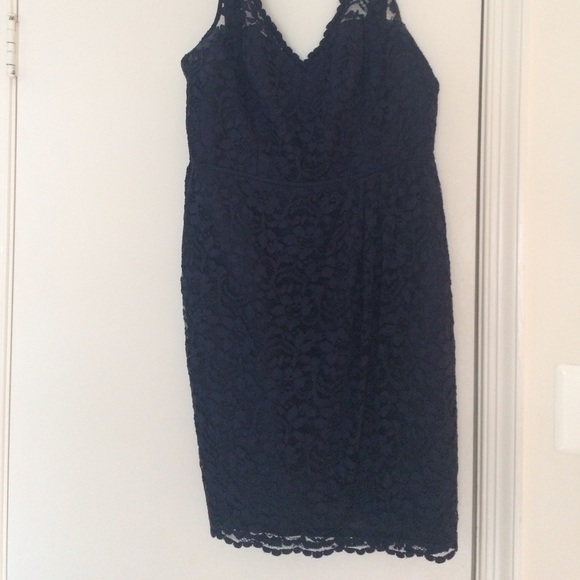 Davids bridal size 8 Marine bridesmaid dress