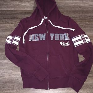 Victorias secret pink new york hoodie