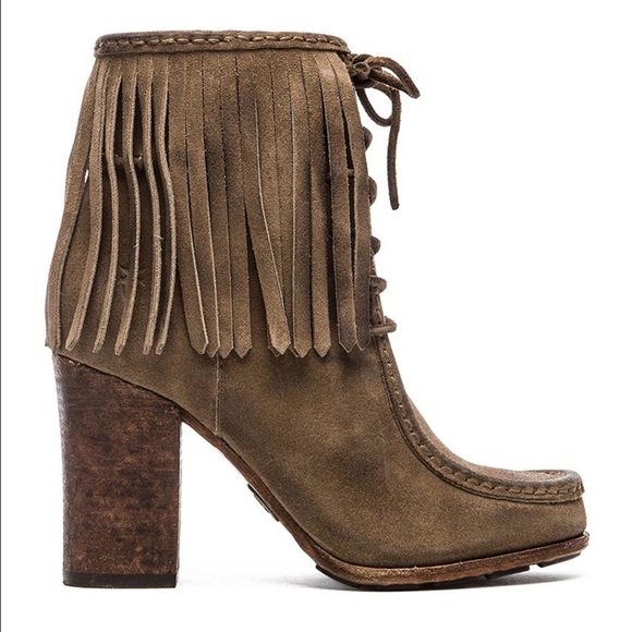 Frey Parker Fringe Boots