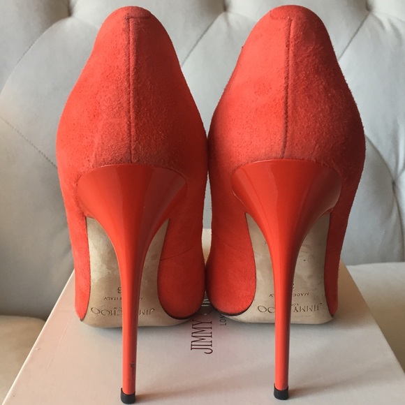 🚨SOLD🚨 JIMMY CHOO Anouk Suede Pumps, 36 - Picture 4 of 8