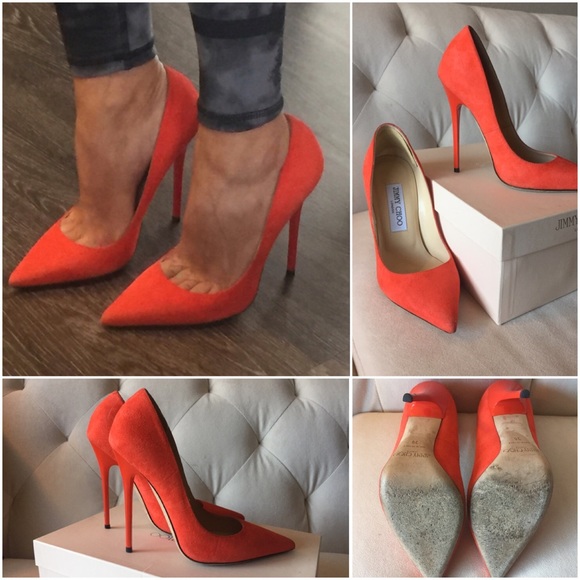 🚨SOLD🚨 JIMMY CHOO Anouk Suede Pumps, 36 - Picture 8 of 8