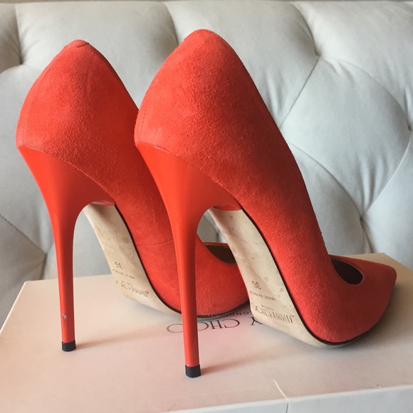 🚨SOLD🚨 JIMMY CHOO Anouk Suede Pumps, 36 - Picture 3 of 8