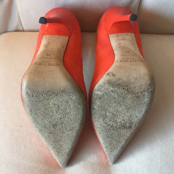 🚨SOLD🚨 JIMMY CHOO Anouk Suede Pumps, 36 - Picture 6 of 8