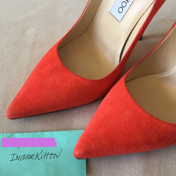 🚨SOLD🚨 JIMMY CHOO Anouk Suede Pumps, 36 - Picture 2 of 8