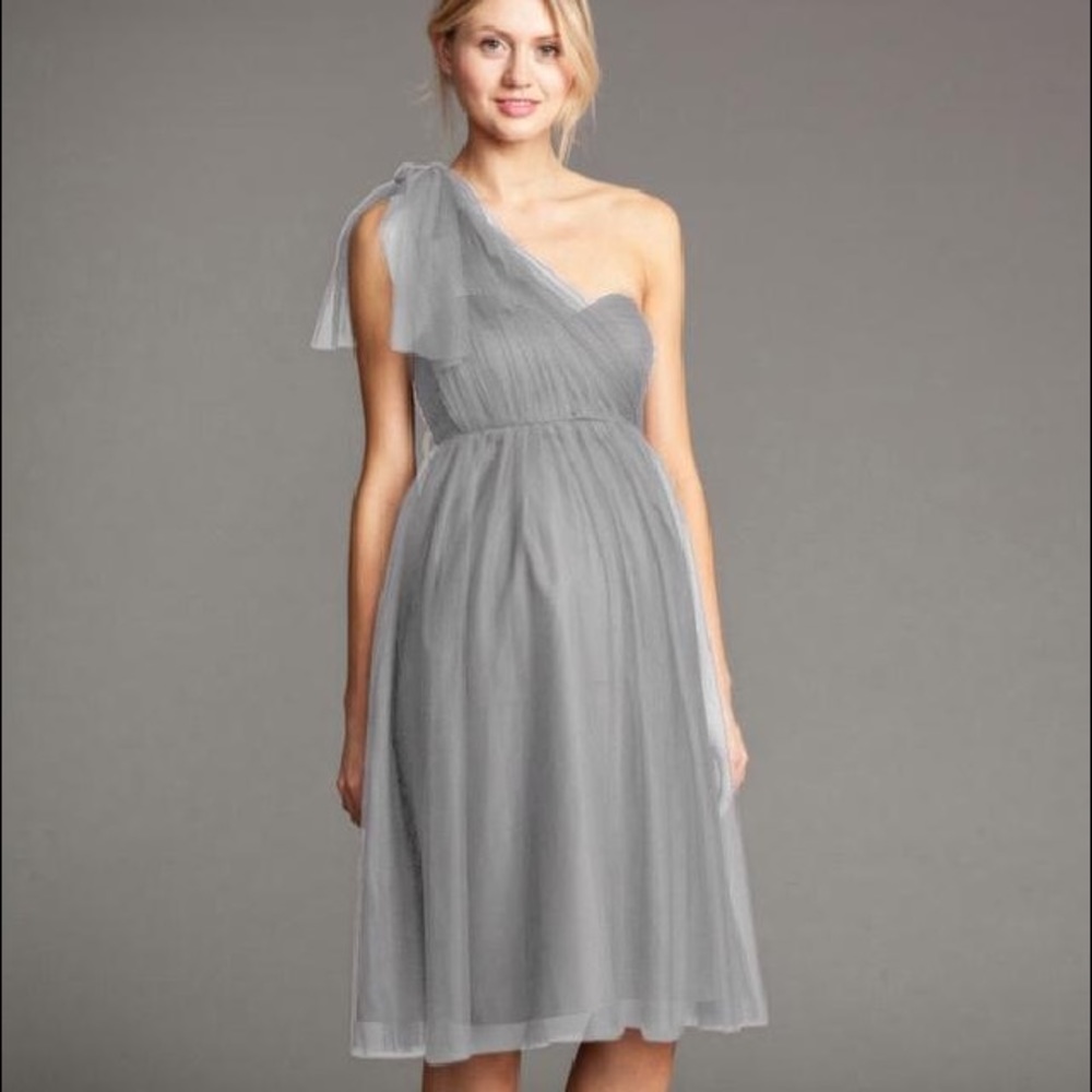 Jenny Yoo Maribel in Sterling Grey in size 2
