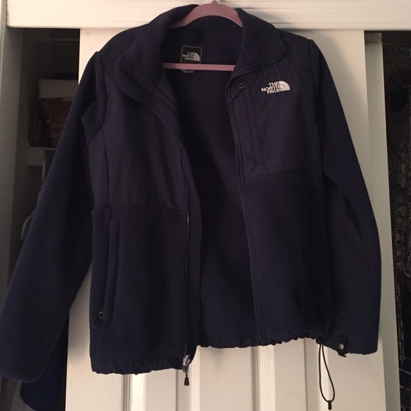 North face jacket (navy color)