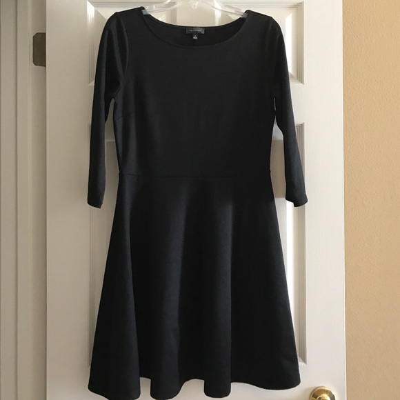 Black knit dress-Classic wardrobe basic