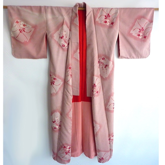 Vintage authentic Japanese silk kimono - Picture 1 of 1