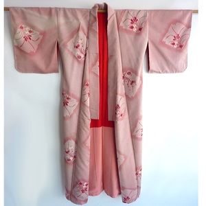 Vintage authentic Japanese silk kimono