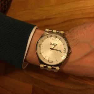 White Dolce and Gabbana Watch