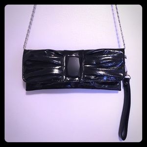 👛Clutch with Detachable Chain, Black