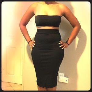 Beautiful two-piece night out outfit