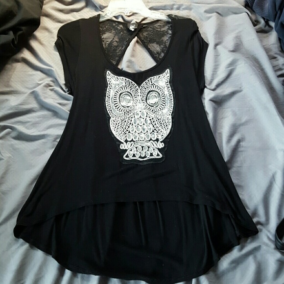 Black Owl Tee