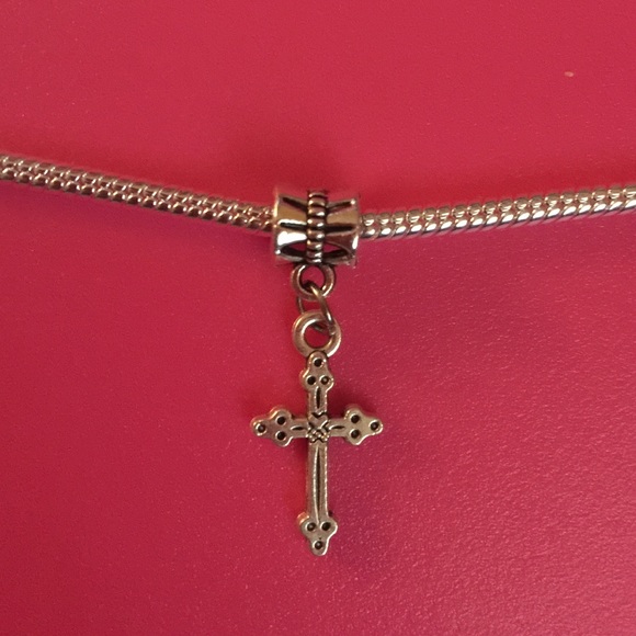 Cross Dangling Charm