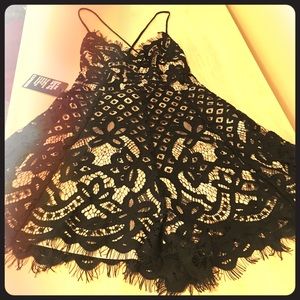 Express Lace Romper