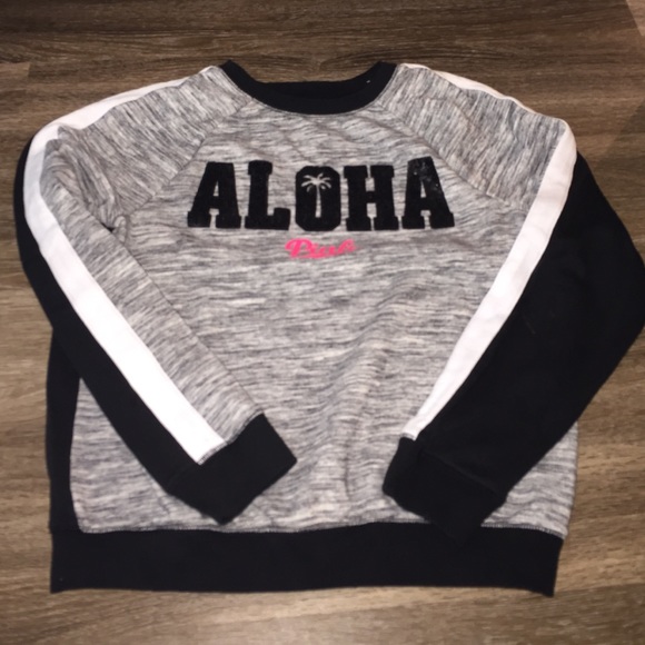 Victorias secret pink hawaii sweatshirt