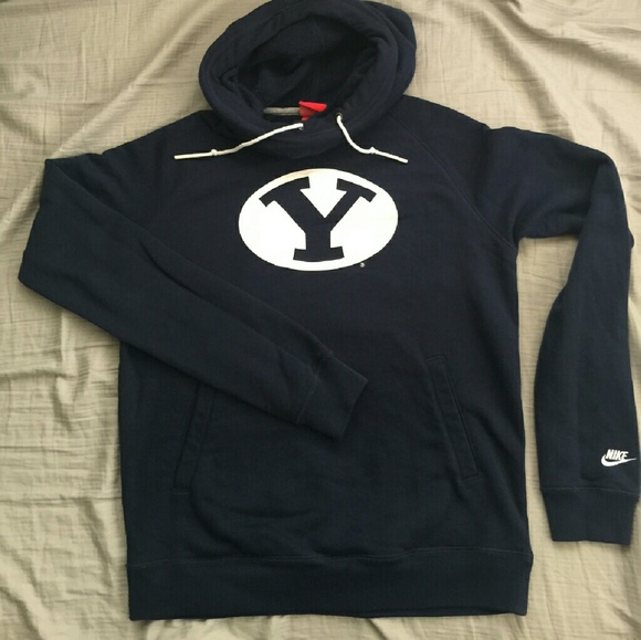 NIKE BYU women's cowl neck hoodie small