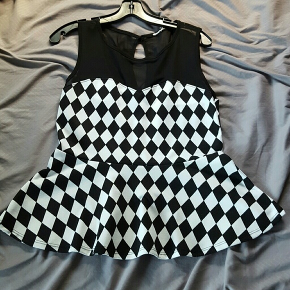 Checkered Top