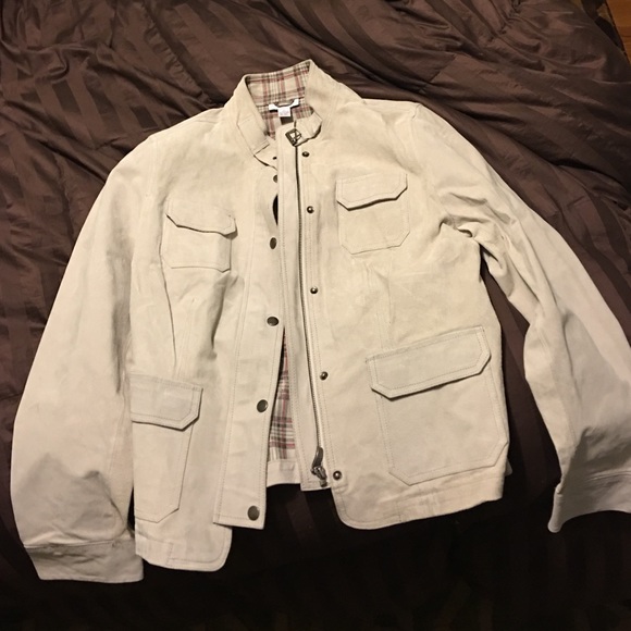 Charter club leather jacket - Picture 1 of 2