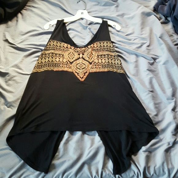 Black Tribal Tank