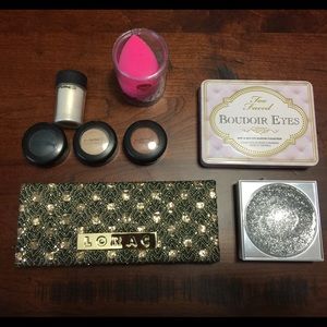 MAC, Lorac, Too Faced, Boudoir. Beautyblender