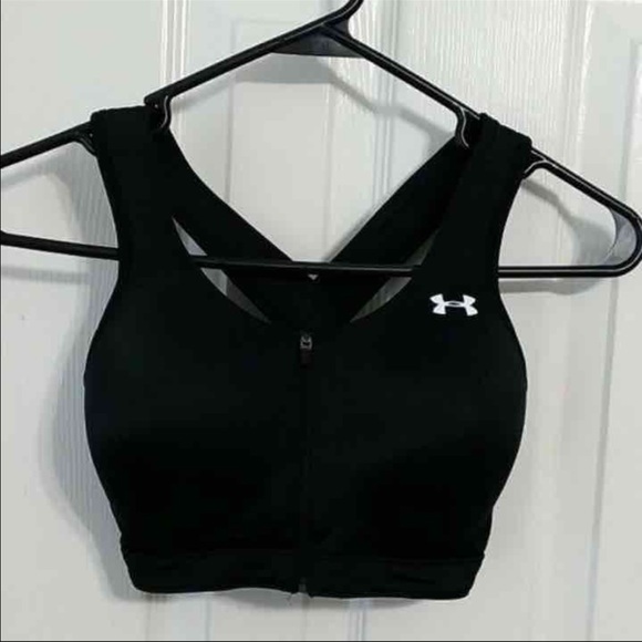 Under Armour Zip Front Sports Bra