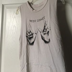 Brandy Melville West Coast muscle tank