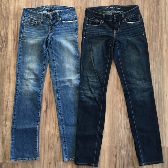 2 PAIRS of American Eagle Jeans