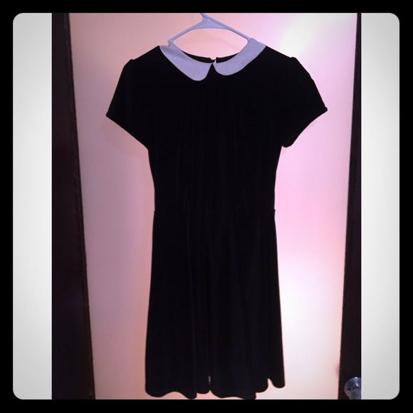 Black Velvet Wednesday Adams Dress