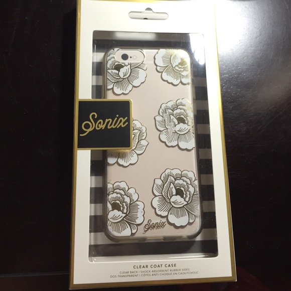 iPhone 6/6s/7/7s gold sonix case - Picture 1 of 1
