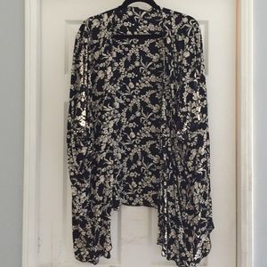 Black and Cream kimono