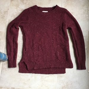 Hollister Maroon Sweater