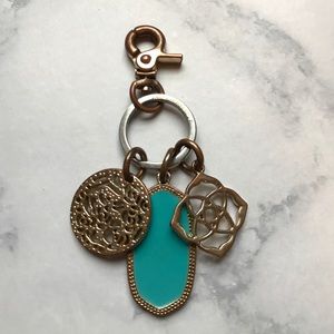 Kendra Scott Keychain - Turquoise
